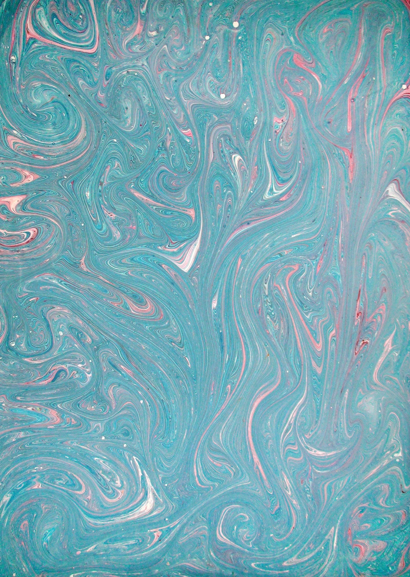 Handmade Marbled Paper
