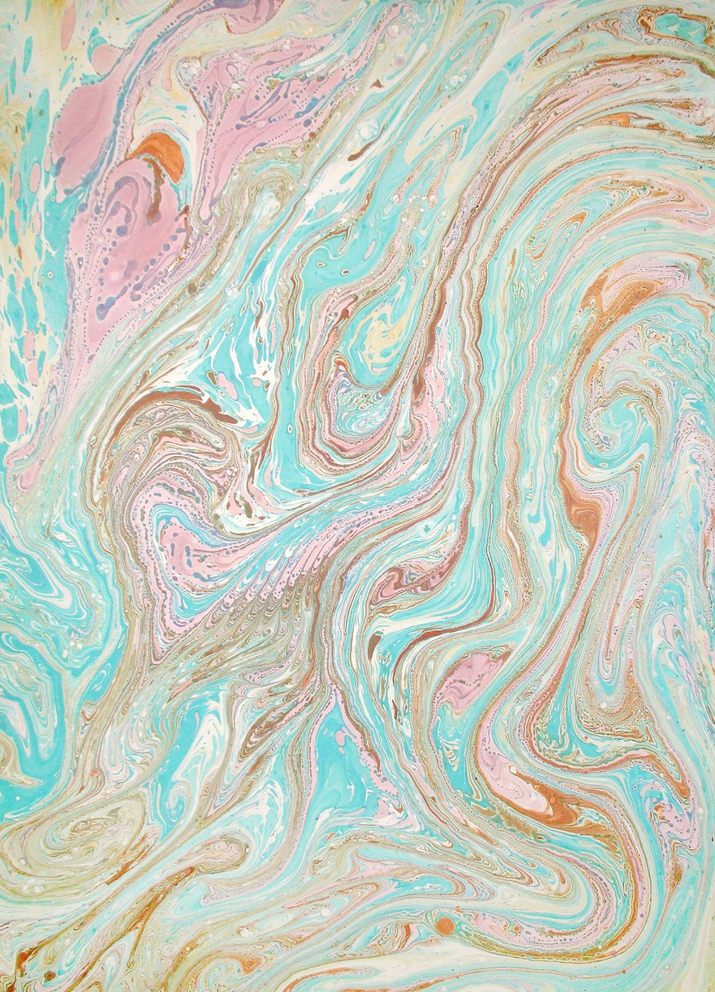 Handmade Marbled Paper