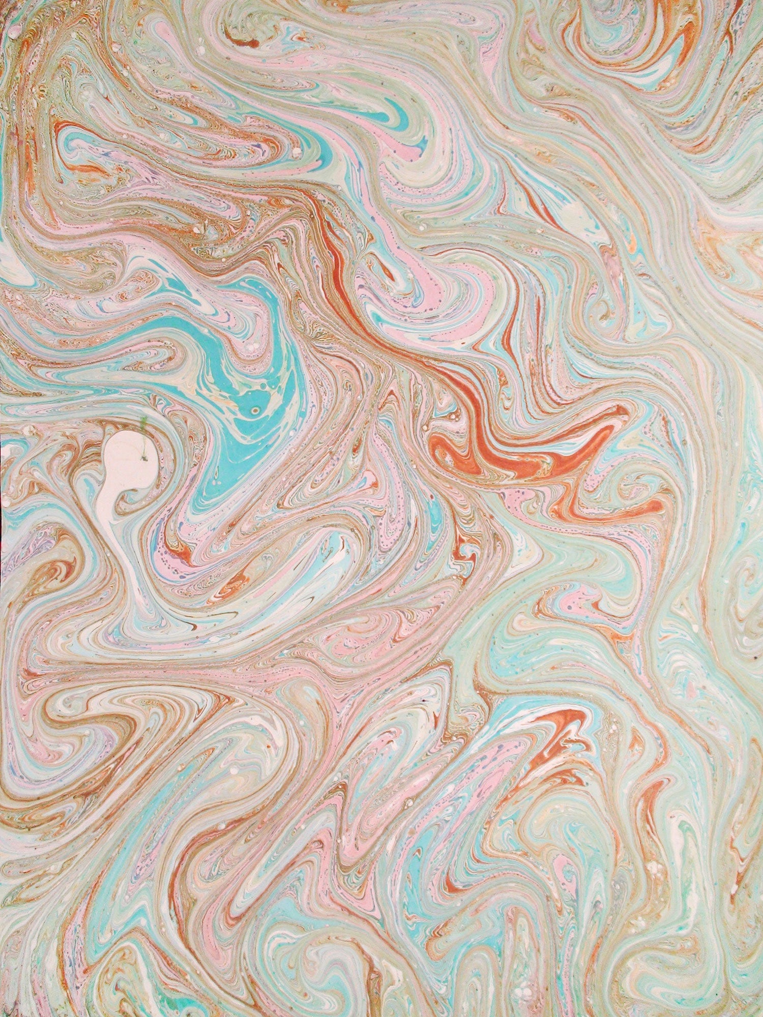 Handmade Marbled Paper