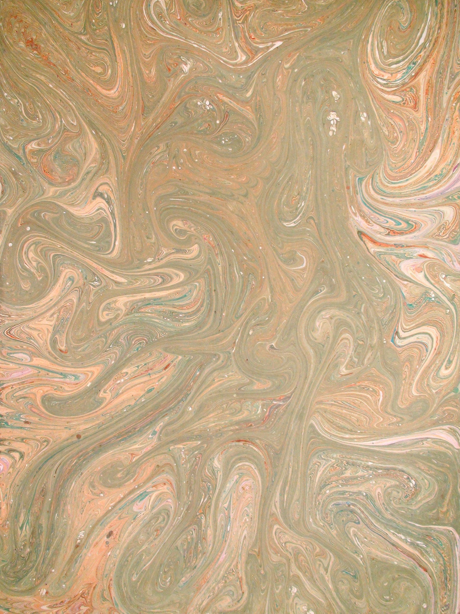 Handmade Marbled Paper