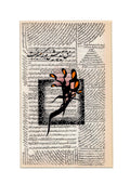 PC-2500145 – Calligraphy – Siah-Mashq Composition