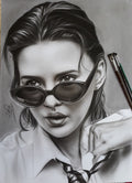 AD-2500103 – Drawing – Hyperrealistic Portrait