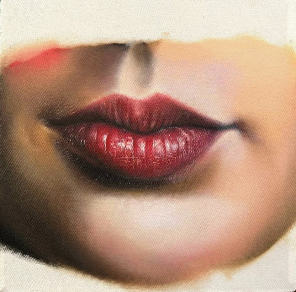 AP-2500107 – Painting – Hyperrealistic Detail Study