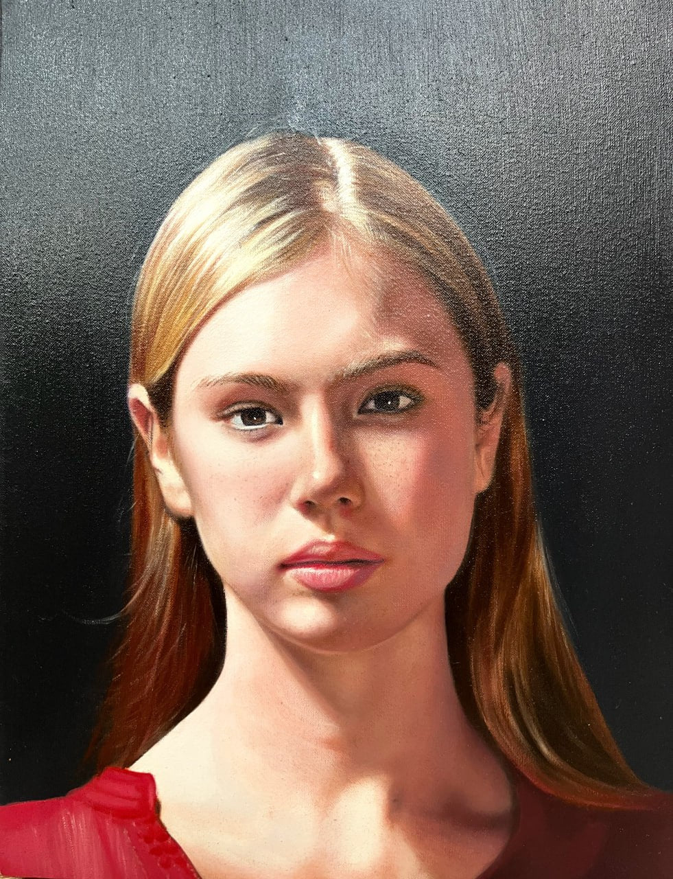 AP-2500108 – Painting – Hyperrealistic Portrait