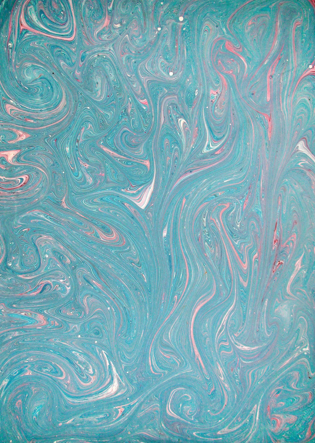 Handmade Marbled Paper