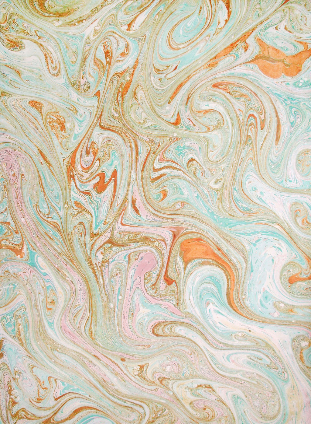 Handmade Marbled Paper