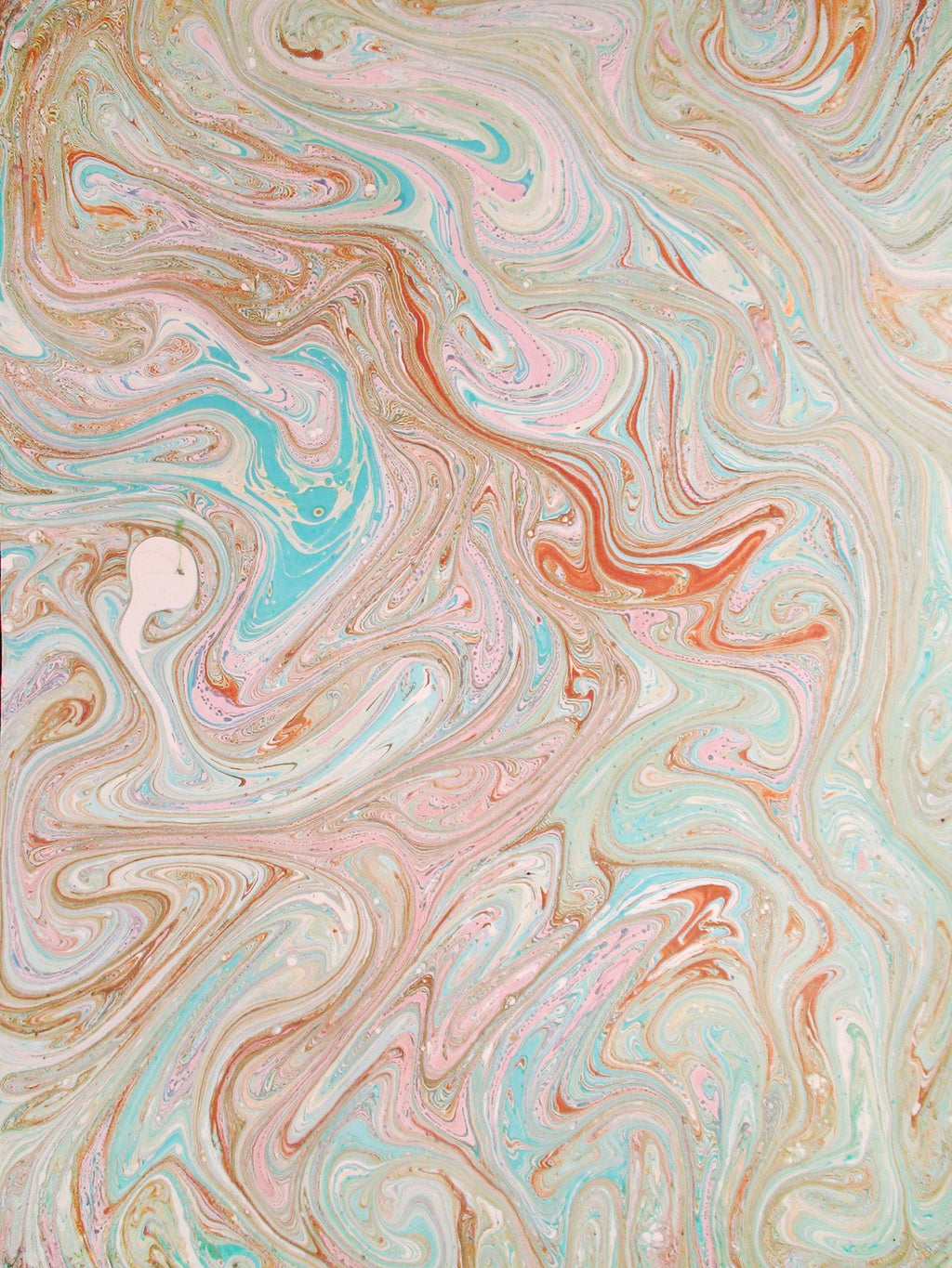 Handmade Marbled Paper