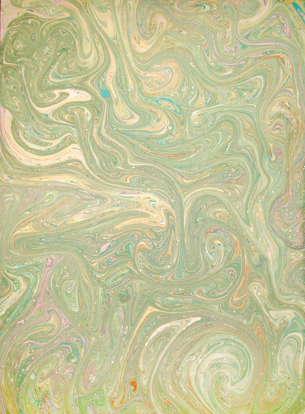 Handmade Marbled Paper