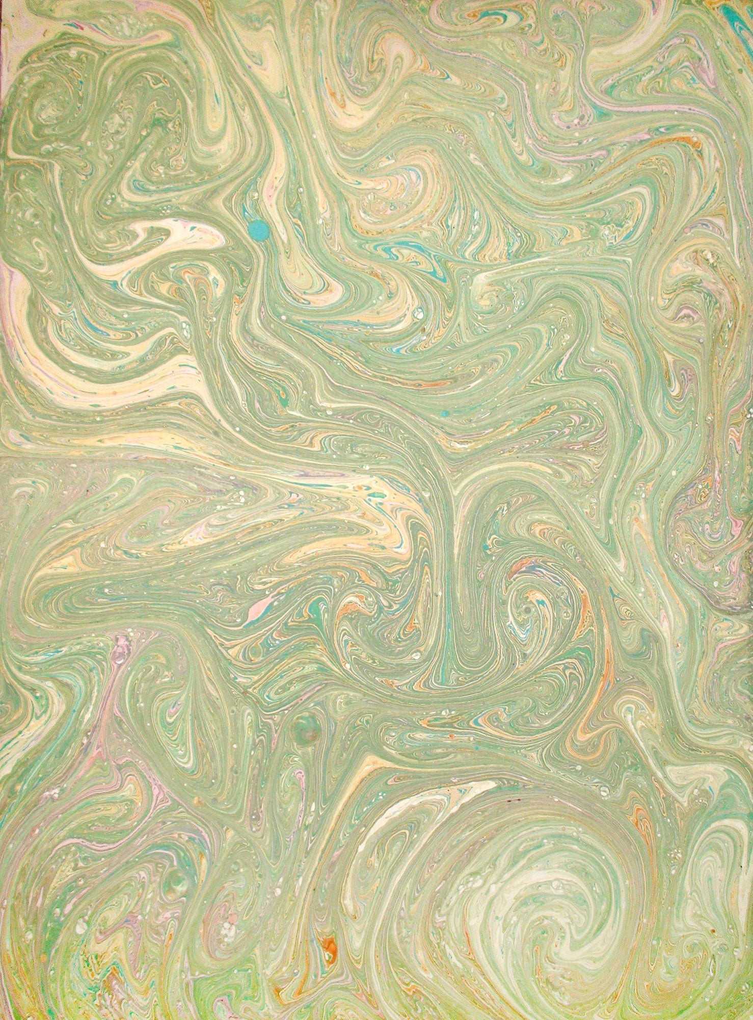 Handmade Marbled Paper