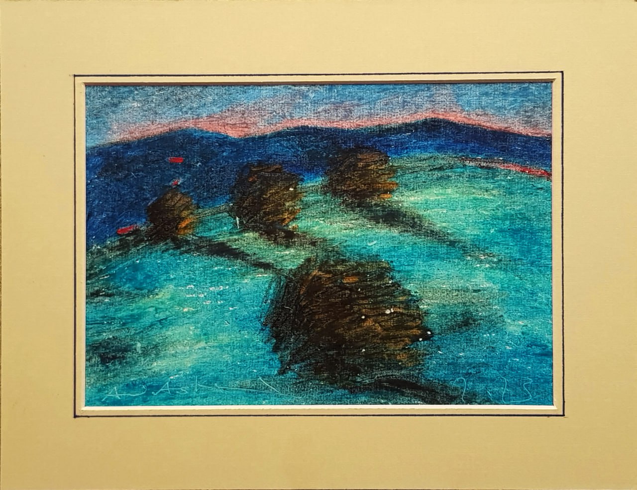 NP-2500112 - Painting – Impressionist Landscape