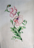PM-2500106- Portrait Miniature – “Floral Motif (Gol)”