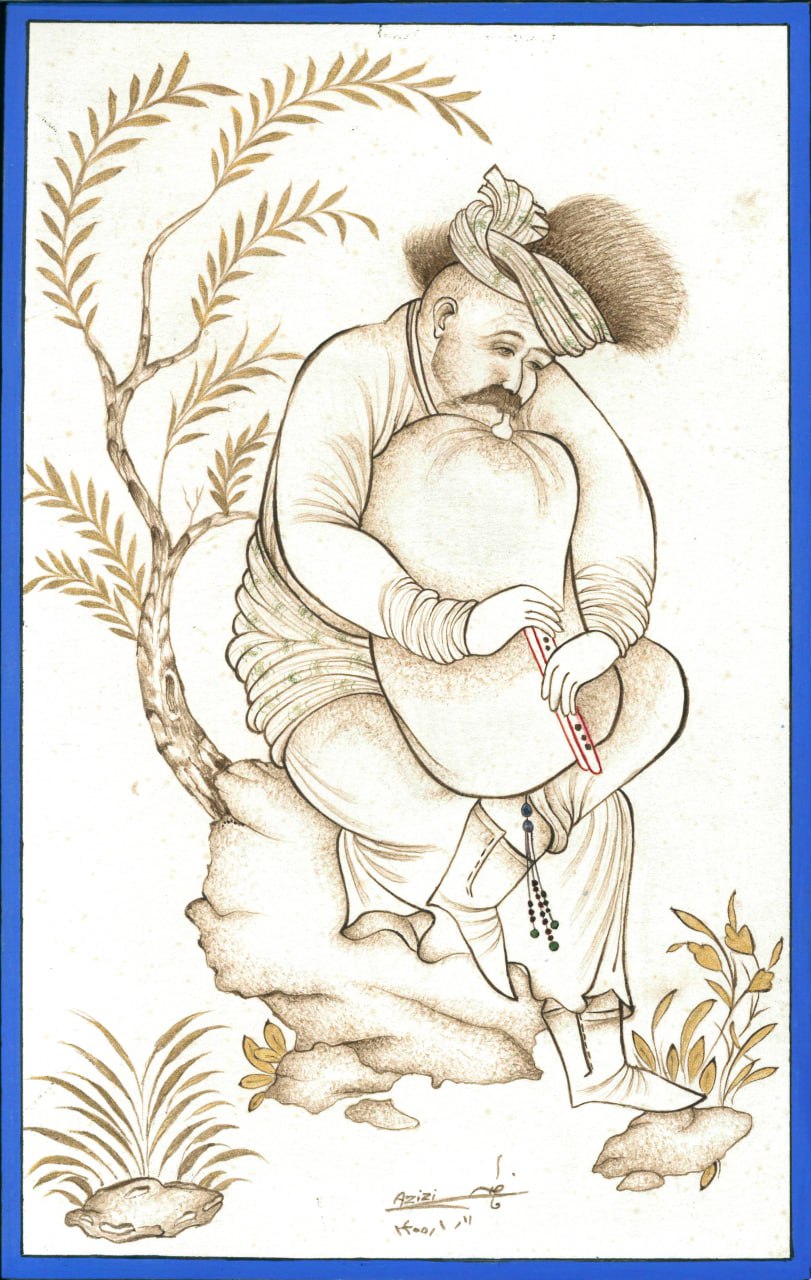 PM-2500110 - Miniature Painting – Musician