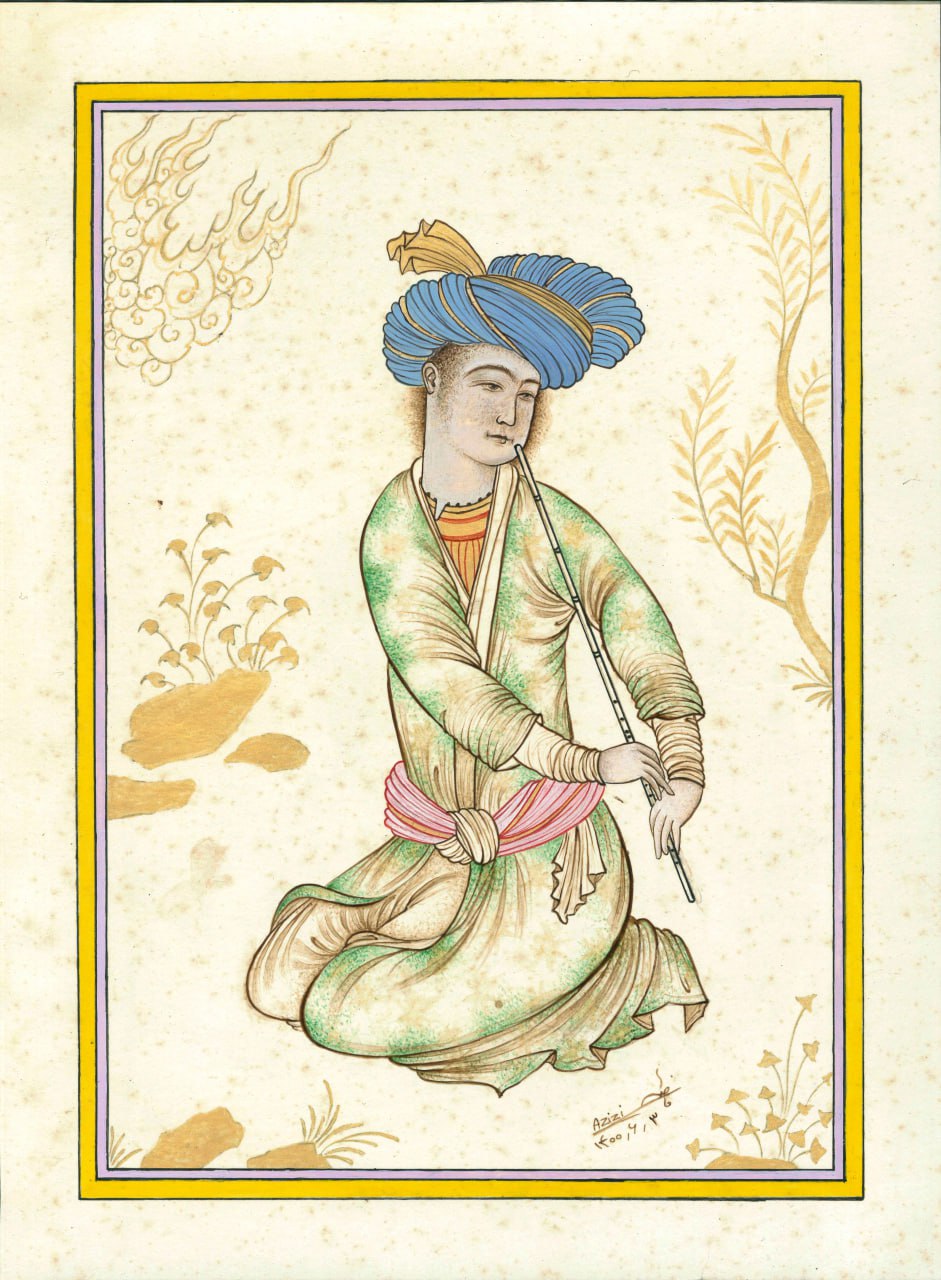 PM-2500111 - Miniature Painting – Young Ney Player