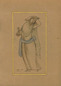PM-2500115 - Miniature Painting – Woman Holding a Goblet