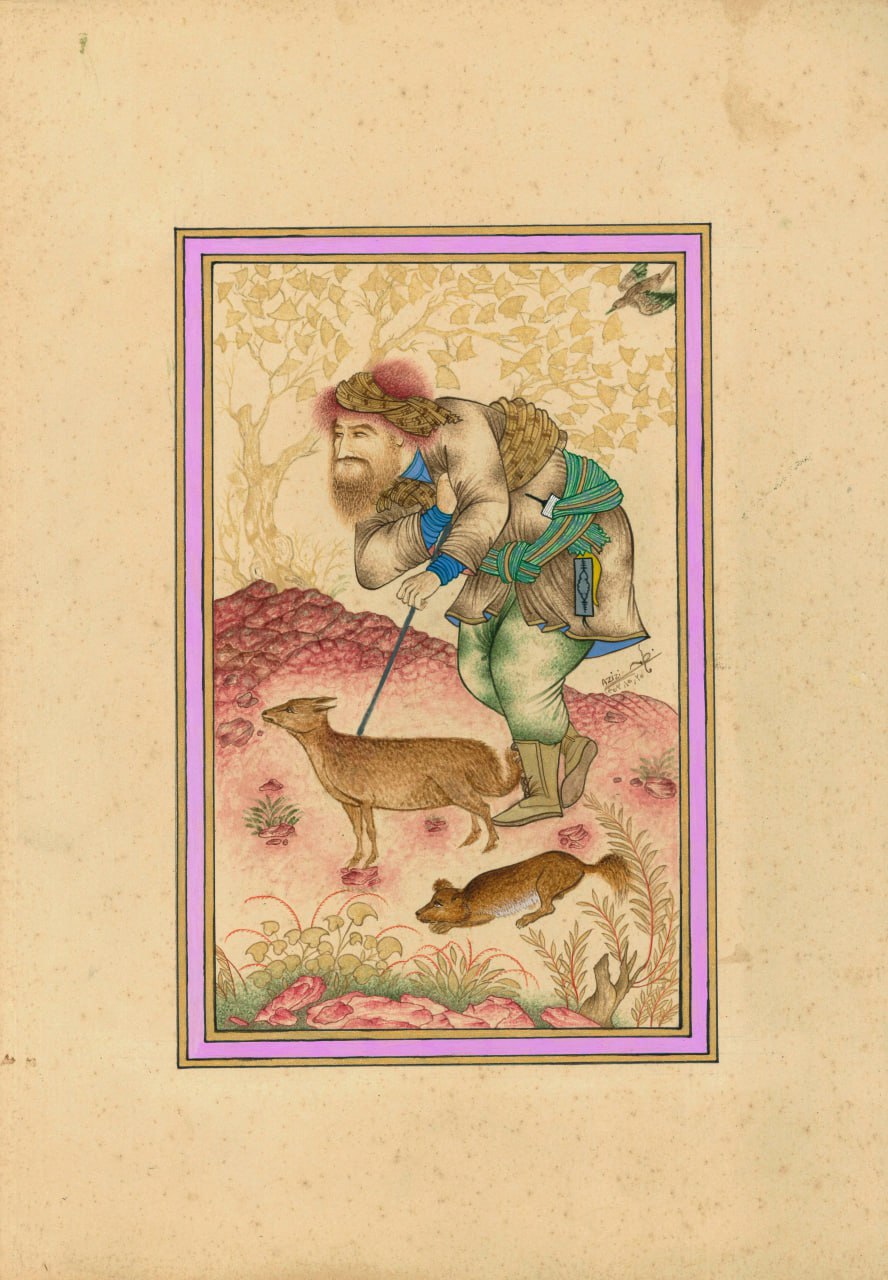 PM-2500119 - Miniature Painting - Shepherd Figure